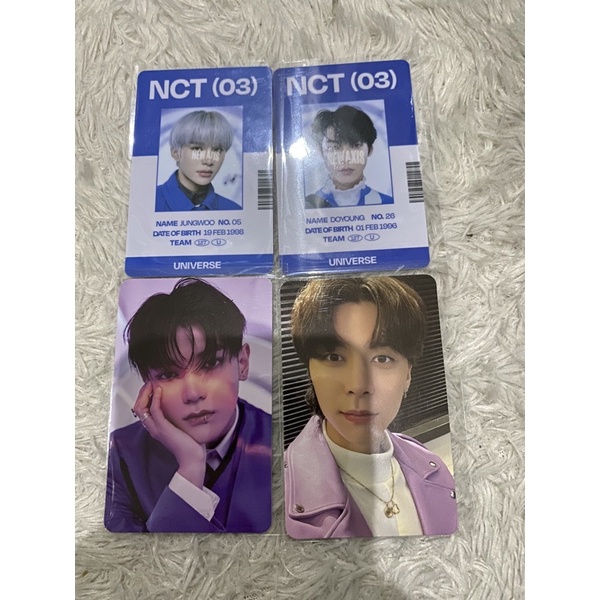ready johnny selca ic card universe taeyong concept doyoung jungwoo id card