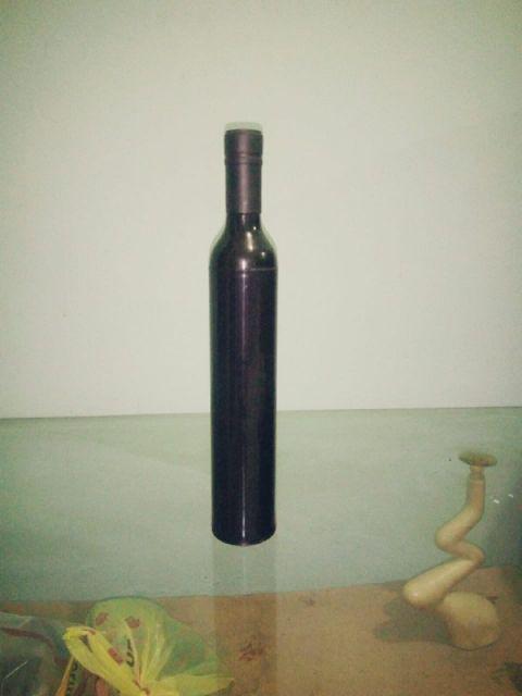 Payung Lipat Botol Polos Anti Uva Anti Hujan - Payung Promosi F154