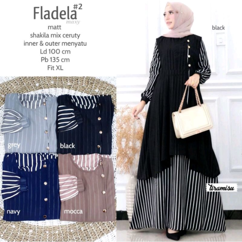 Baju Gamis Wanita Set Outer Helfara Set 2in1 Dress Muslim Gamis Set Cardygan Terbaru 2022 Baju Set M