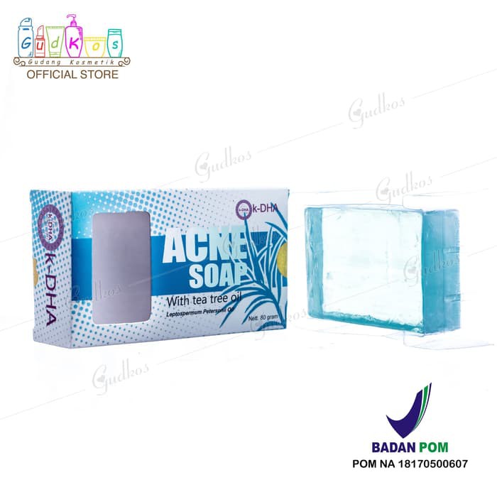 Ns FC K-Dha Acne Soap With Tea Tree Oil/ Sabun Jerawat Kdha