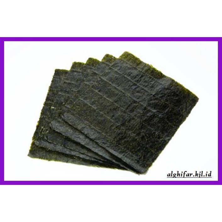

Makanan-Kering- Sushi Nori - Rumput Laut - Seaweed 10 Lembar -Aneka.