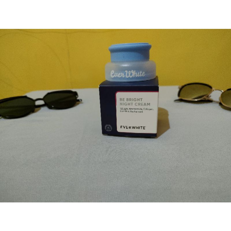everwhite be bright night cream