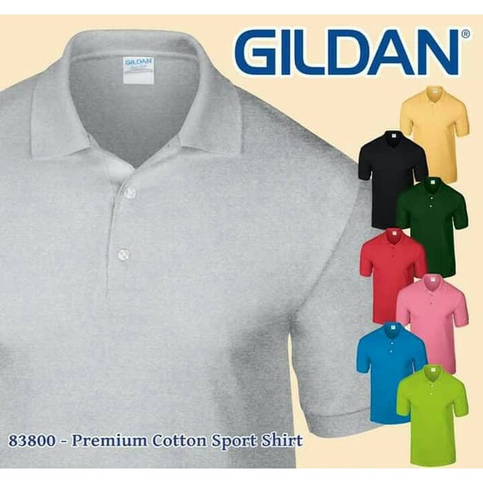 POLO  GILDAN SPORT SHIRT PREMIUM COTTON  COC KATOO
