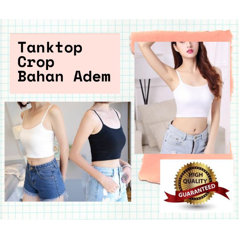 TANKTOP CROP/DALEMAN WANITA/BRA/CROP TOP/KEMBEN/FASHION SEXY/TANK CROP