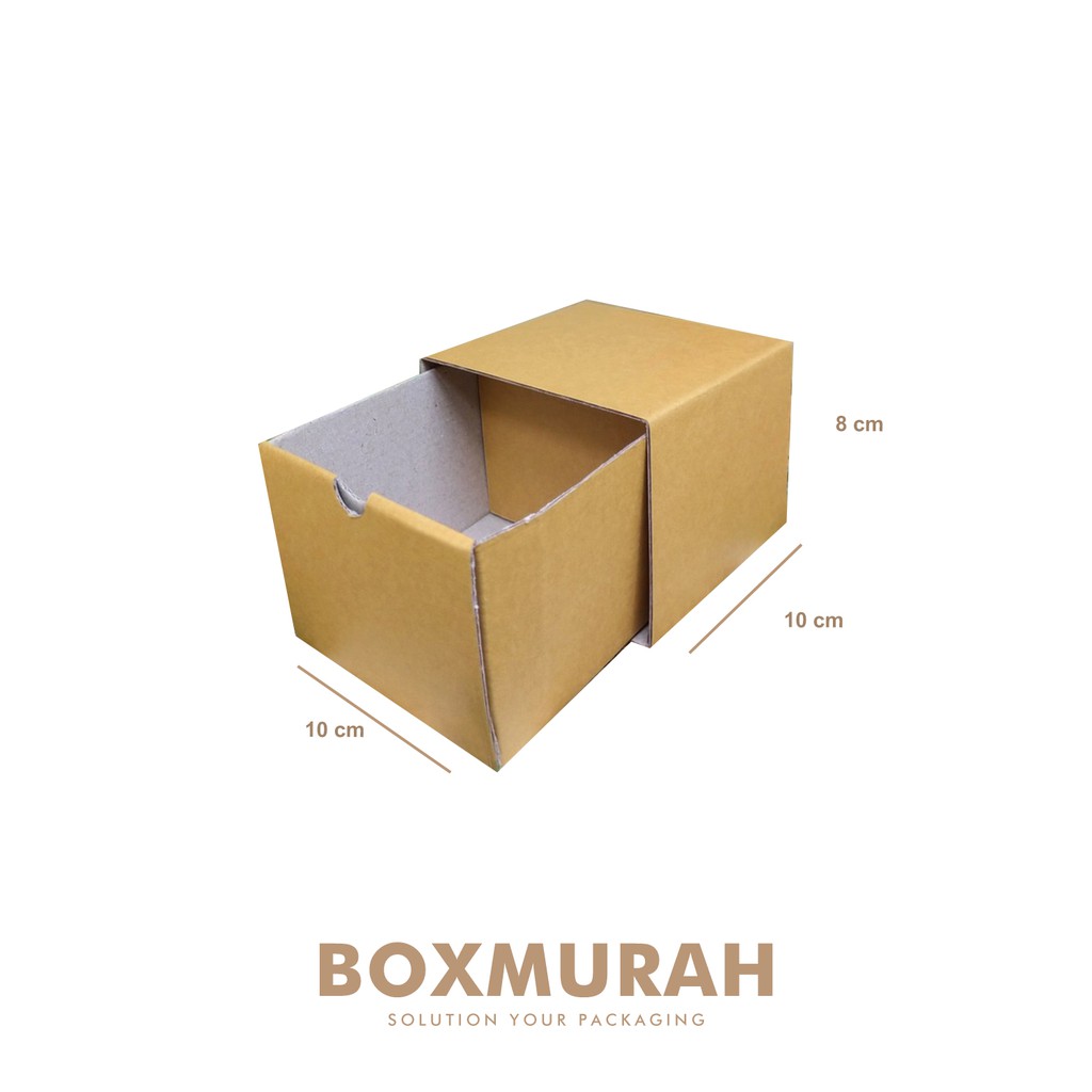 

Kardus Slidding Gift Box / Watch Box - Uk. 10 x 10 x 8 cm BoxJamTangan/BoxKado/BoxAksesoris/Premium