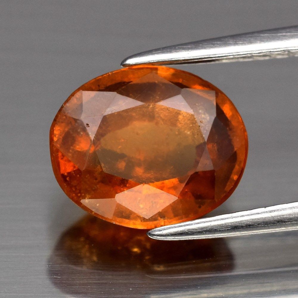 Batu Permata Natural  3.50 ct Red Garnet Unheated +MEMO SKYLAB