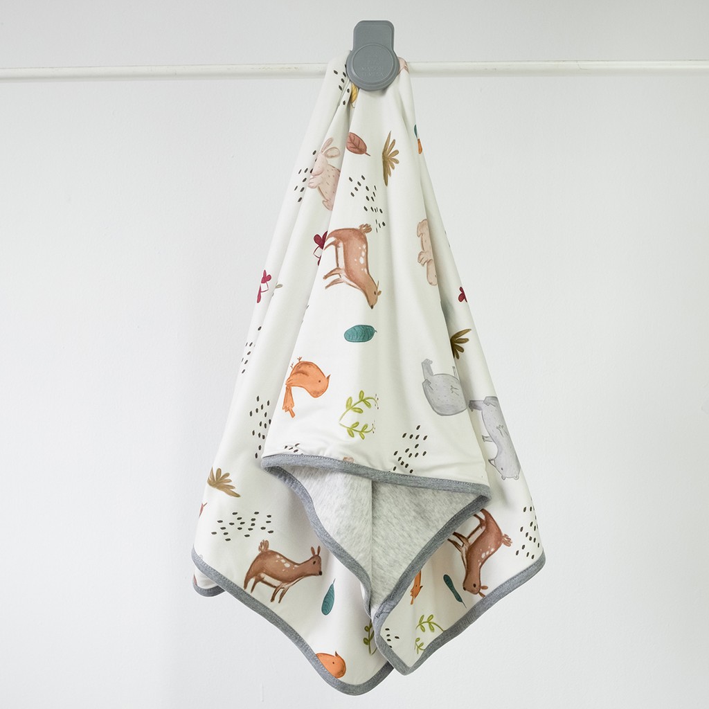 [Reguler Blanket - TIDAK bisa tambah nama] Maison Elmesa Selimut Bayi - Animal Chalk