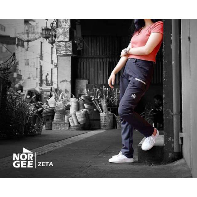 Celana Norgee Zeta Pants Quickdry Stretch Traveler