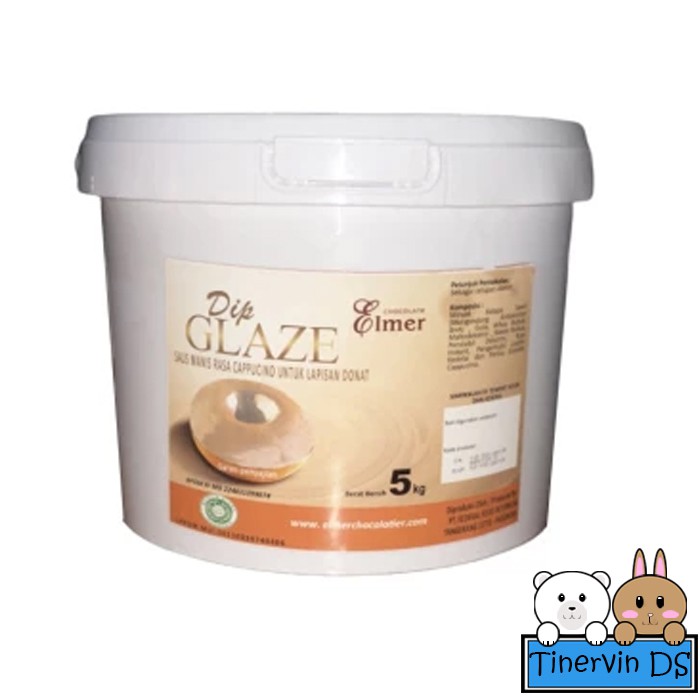 

Dip Glaze Cappucino - ELMER - Kemasan 250gram