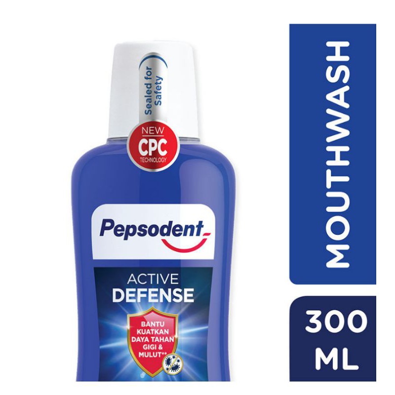 PEPSODENT Mouthwash Active Defense 300ml