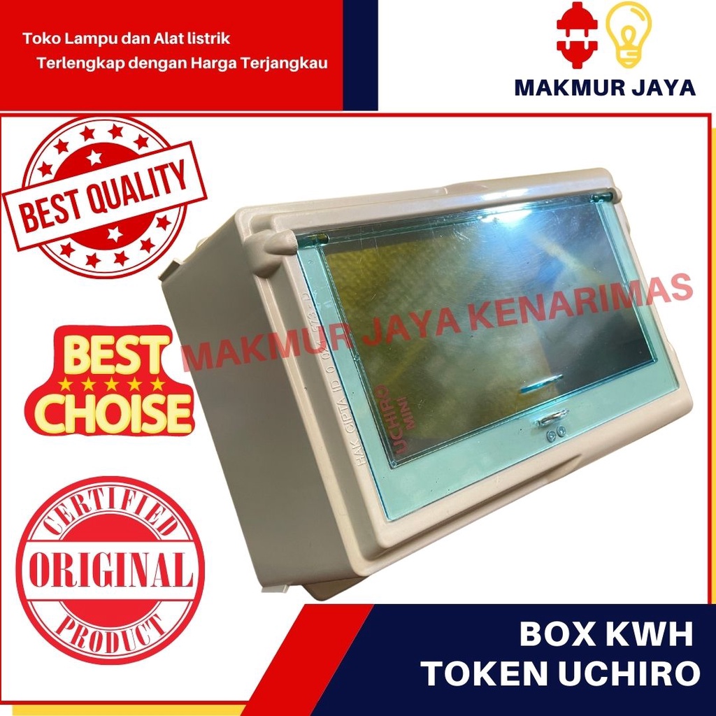 BOX KWH TOKEN Box Meter KWH Token / Voucher Prabayar UCHIRO Mini