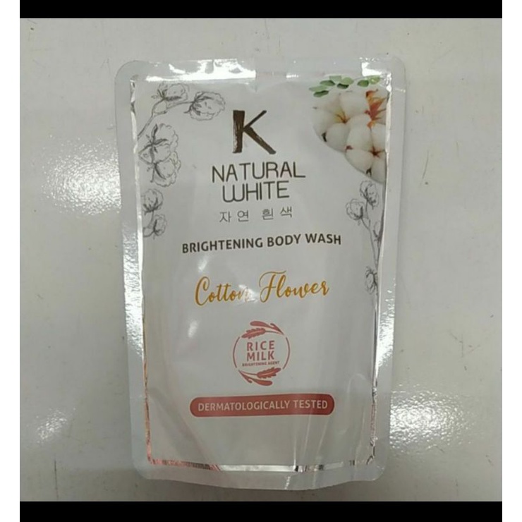 K Natural White sabun cair 450ml / Brightening Body wash