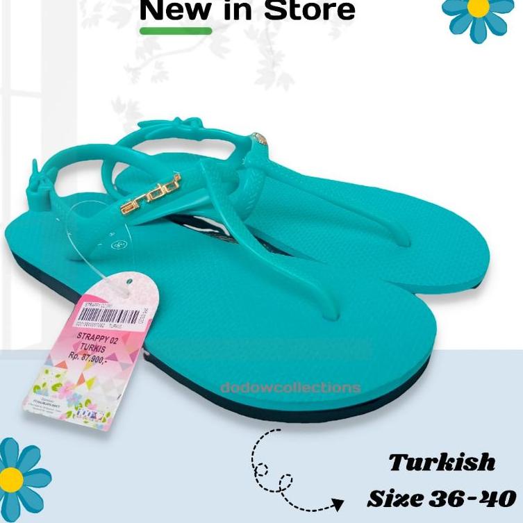 [KODE PRODUK 9DDUT6169] Sandal ANDO strappy size 36-50- sandal jepit tali wanita - sandal jepit wani