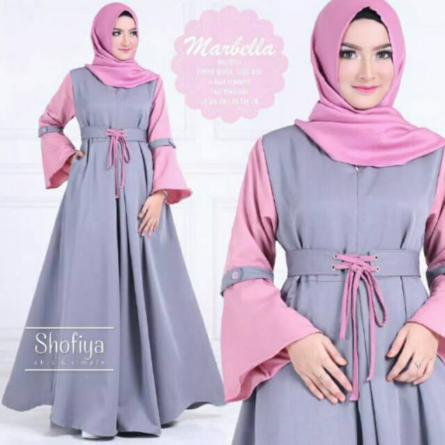 MARBELLA DRESS GAMIS SYARI