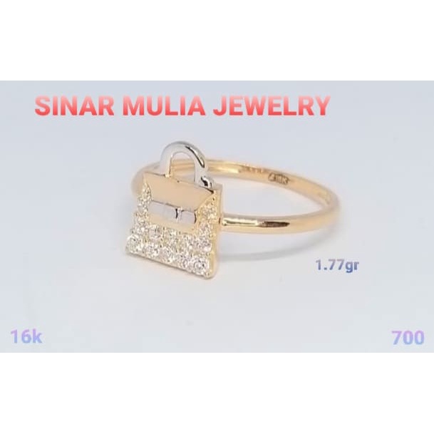 CINCIN MATA FULL MODEL TAS EMAS ASLI