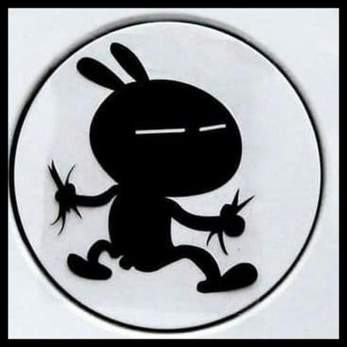 cutting sticker mobil tuzki tuski stiker tangki mobil stiker mobil keren