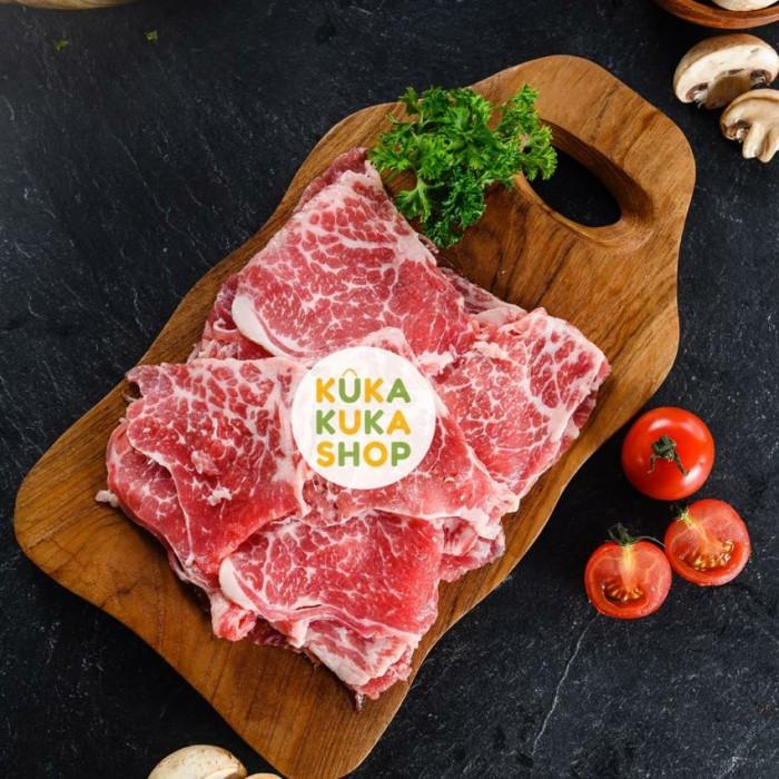 

Steak | Daging Sapi Beef Slice Wagyu Chuck Crest 500Gr