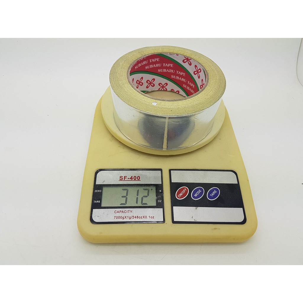 lakban alumunium foil tape 2&quot; / isolasi 48 x 30m