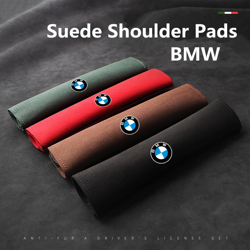 Cover Sabuk Pengaman Mobil Bahan Fluff Untuk BMW