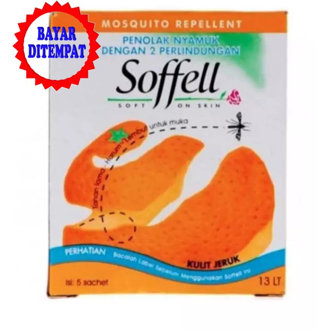 obat nyamuk lotion sofel sachet anti nyamuk
