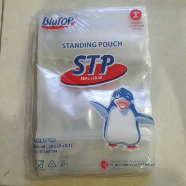 

RN PLASTIK STANDING UP POUCH 20 X 29 CM - KLIP KEMASAN BENING TEBAL ISI 50 LEMBAR
