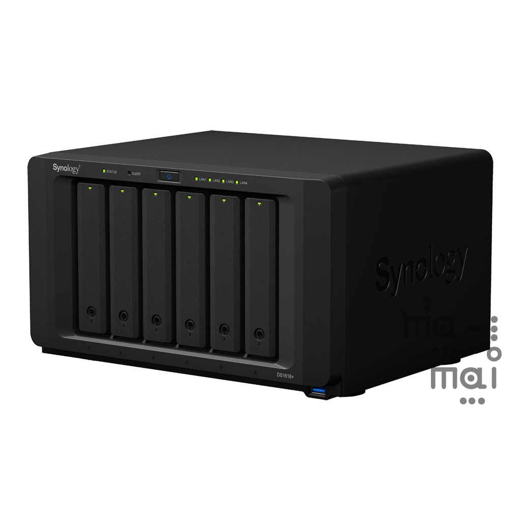 Synology DiskStation DS1618+ 4 GB RAM 6-BAY Intel Atom Quad Core