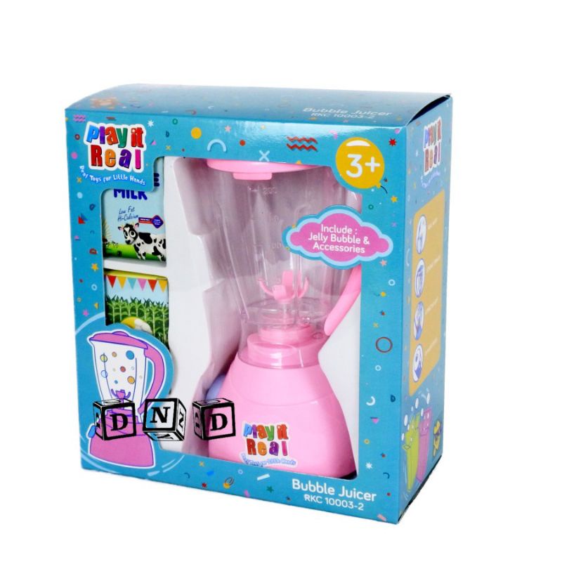 Blender Mainan Anak Perempuan bisa bunyi termasuk Jelly buble Juicer