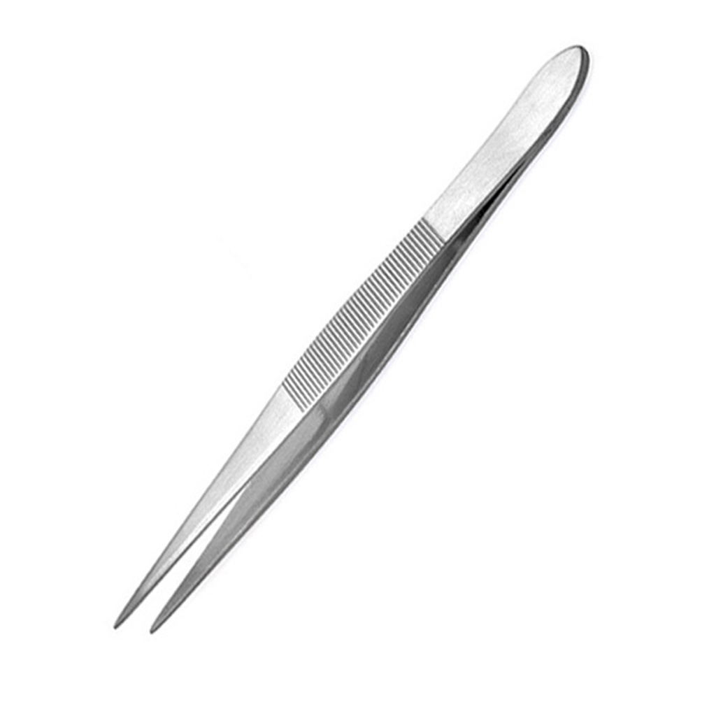 [Jianxin] Stainless Steel Multifunctional Elbow Straight Clip Eyelash Grafting Tweezers