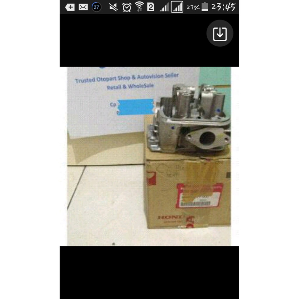 BLOK HEAD HONDA BEAT KARBU ORIGINAL Termurah