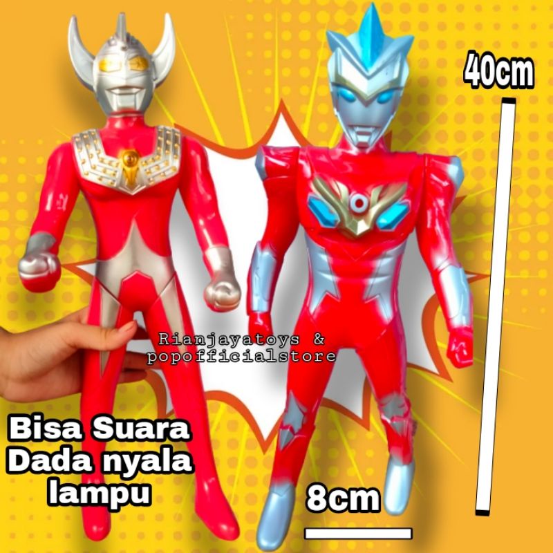 ROBOT ULTRAMAN BESAR /MAINAN ULTRAMAN NYALA MUSIK