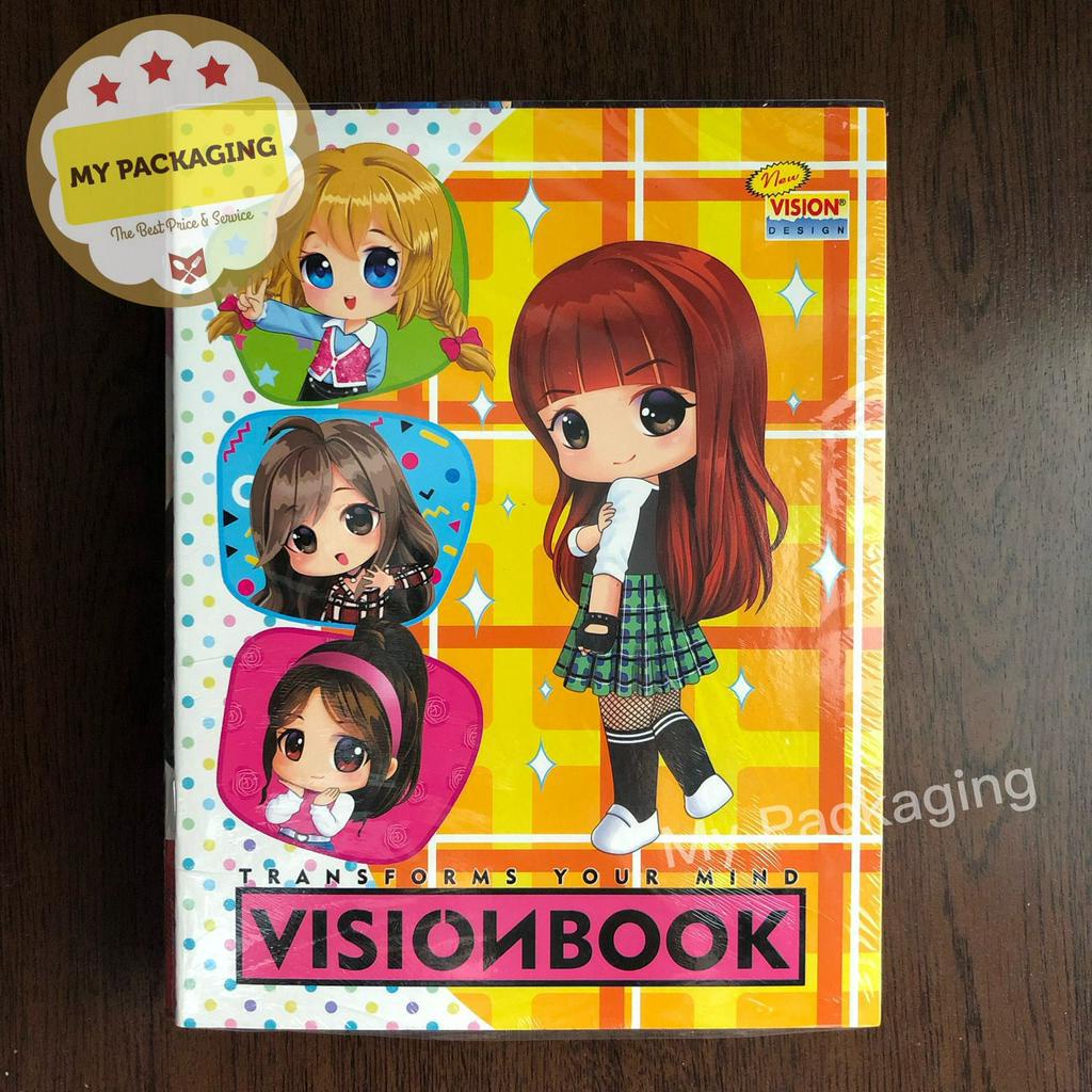 Buku Tulis 38 dan 58 lembar harga per pack isi 10 buku. Bukan merek SIDU