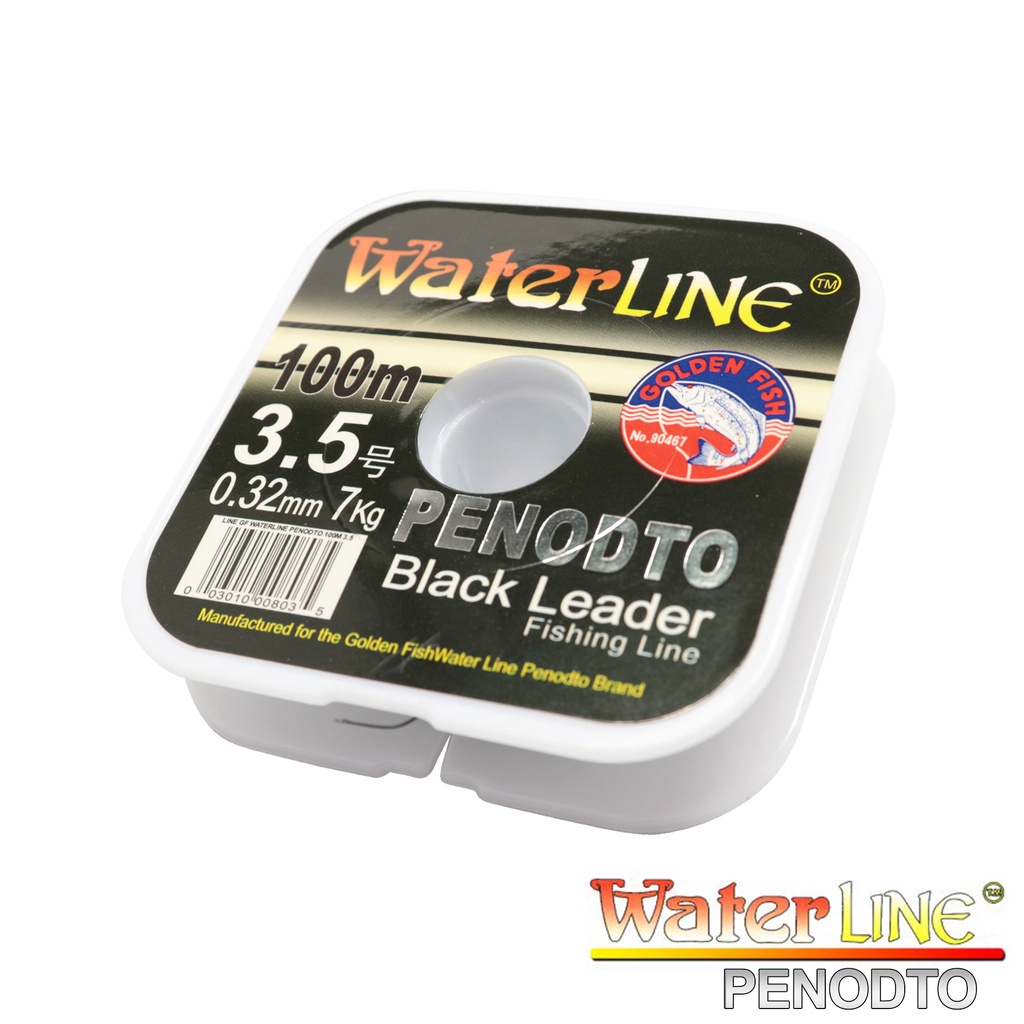 SENAR / LINE MONO GOLDEN FISH WATERLINE PENODTO BLACK LEADER 100m Conecting