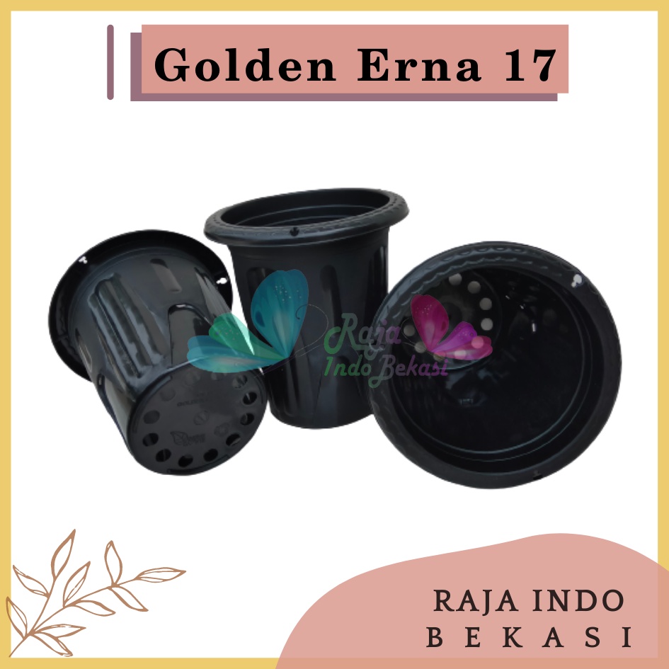 Rajaindobekasi Pot Golden Erna 17 Hitam - Pot Yogap 15 17 Murah