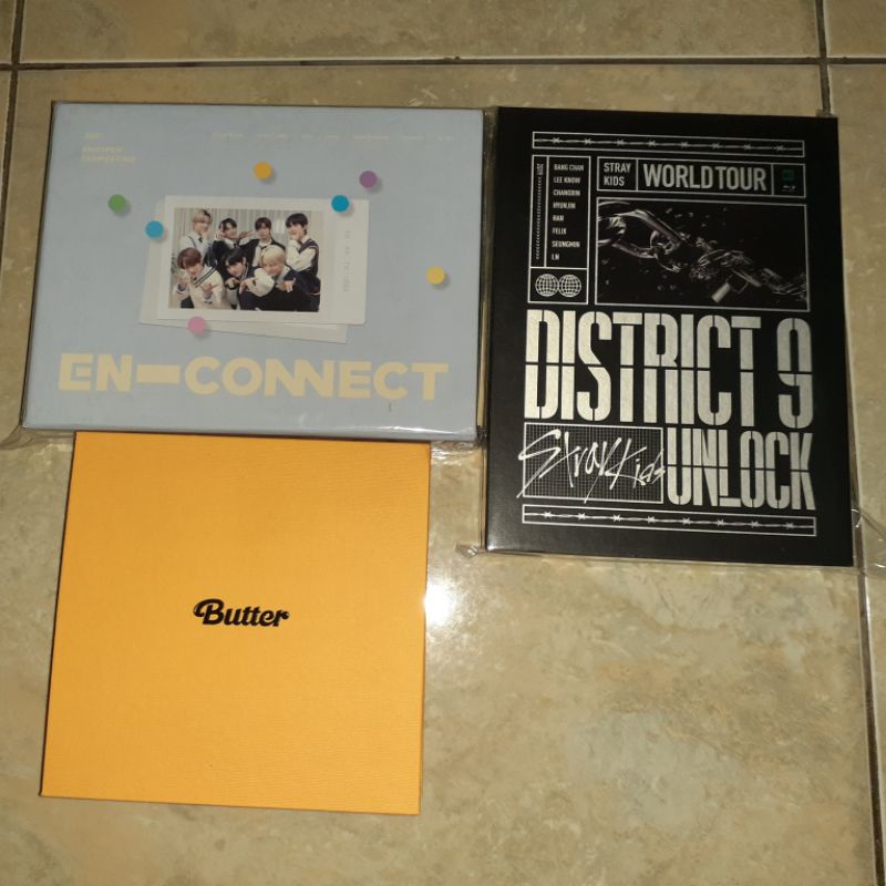 PHOTOBOOK/DVD/BLURAY ONLY STRAY KIDS BTS ENHYPEN BENEFIT WEVERSE BORDER DAY ONE