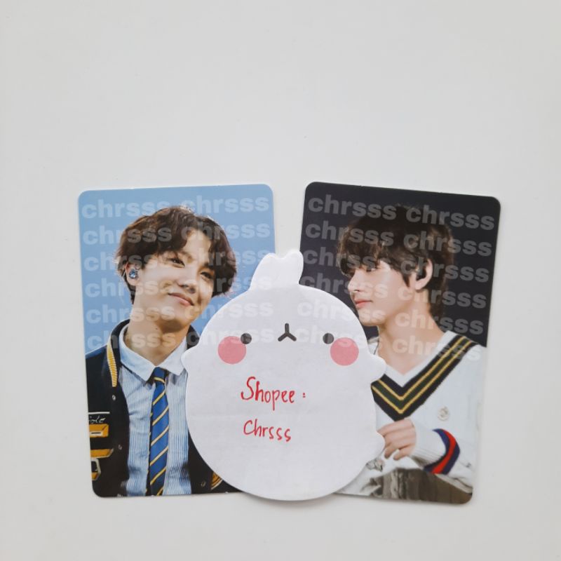 [BUNDLE] BTS Taehyung V & Jhope 4th Japan Fanmeet FM 4 DVD PC Photocard RARE