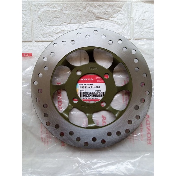 piringan cakram depan karisma, supra x125 lama, revo lama