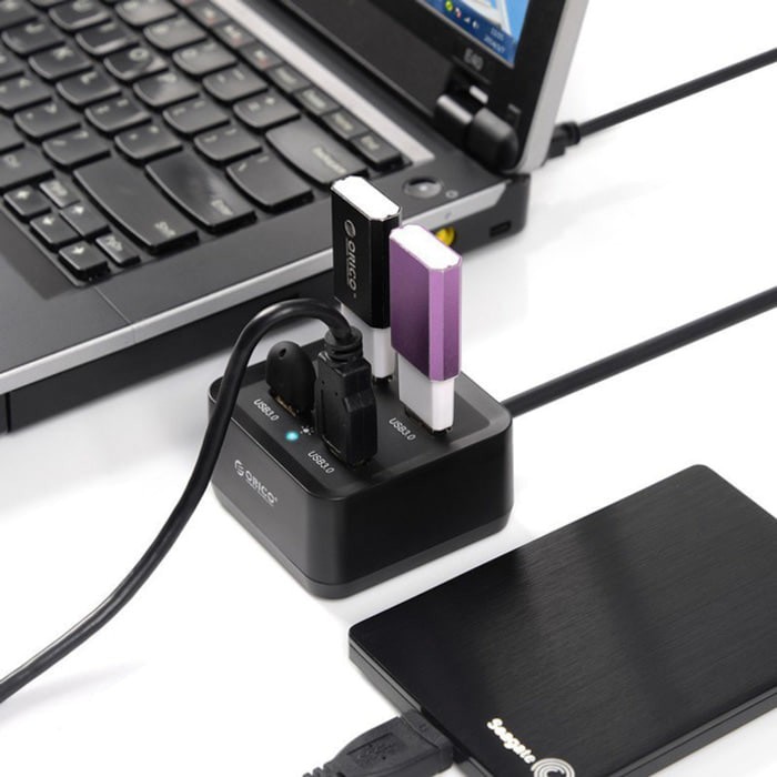 Orico DH4U-U3 4 Port Usb 3.0 Ultra-Mini Usb Hub
