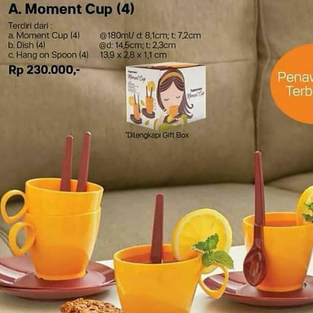 Moment cup by tupperware