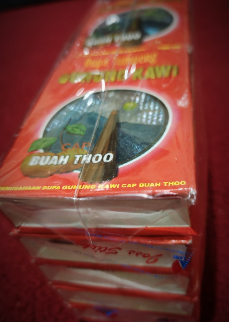 Dupa Tumpeng Kerucut Gunung Kawi Cap Buah Thoo