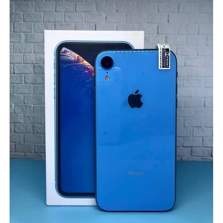 iPhone XR Real 64Bit 4G LTE Platinum | Fullset Garansi