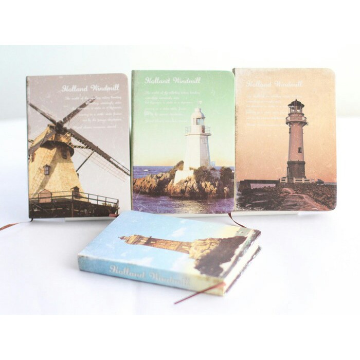 

Buku Tulis Korea - Holland Windmill | Buku Keren, Hardcover, Buku Lucu, Buku Unik, Buku Import