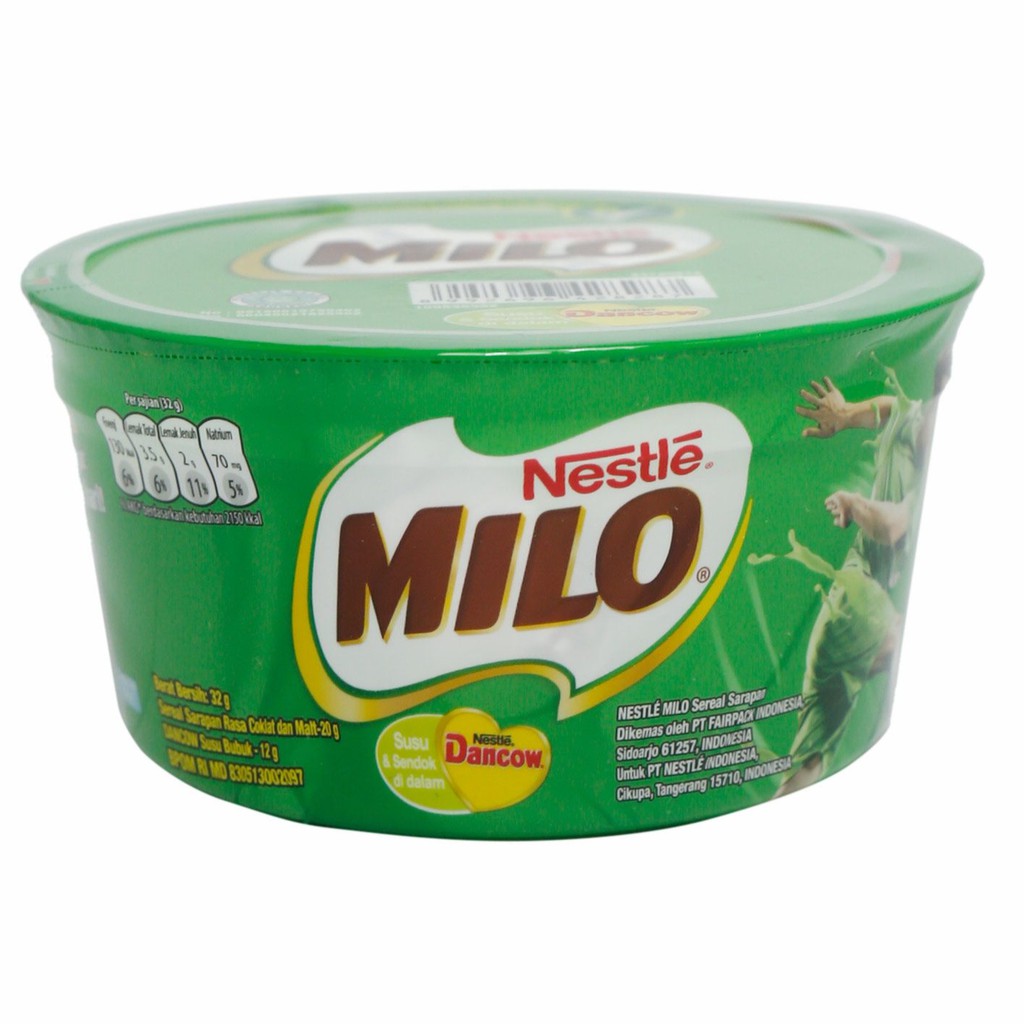 

Nestle Milo Combo 32 Gram Menu Sarapan