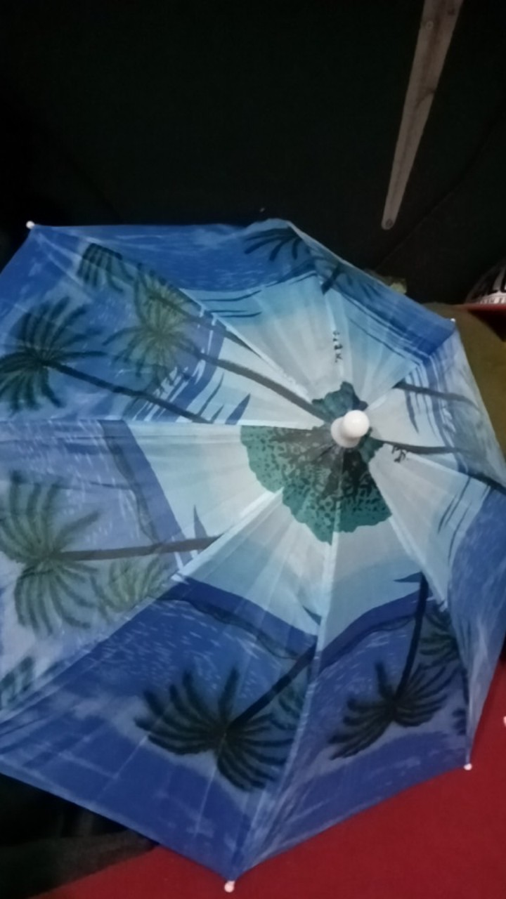 Payung Kepala Anti Hujan / Matahari Untuk Dewasa