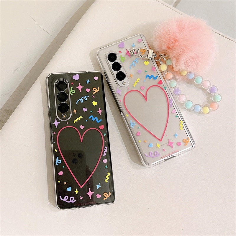 Korean Case Samsung Zfold4 Z Fold 4 Fold4 Zfold3 Fold 3 Fold3 [SUPER CUTE]