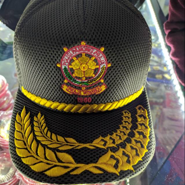 TOPI SATPOL PP doble padi kapas