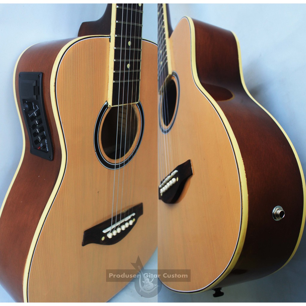 Gitar Martin n Co 3/4 Akustik Elektrik Custom