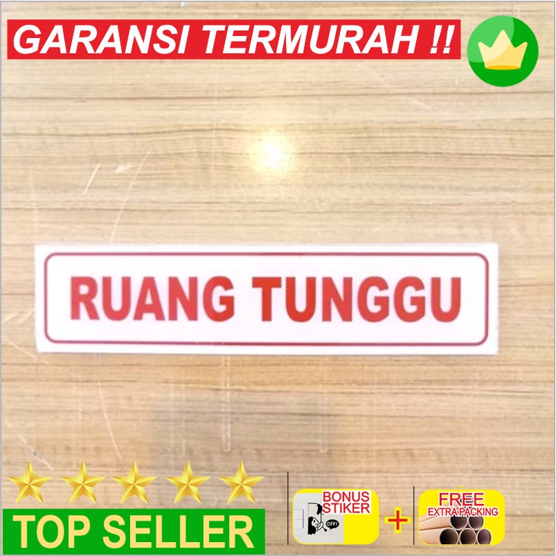 

Grosir SIGN AKRILIK K3 RAMBU RUANG TUNGGU UKURAN 5X20CM Keren