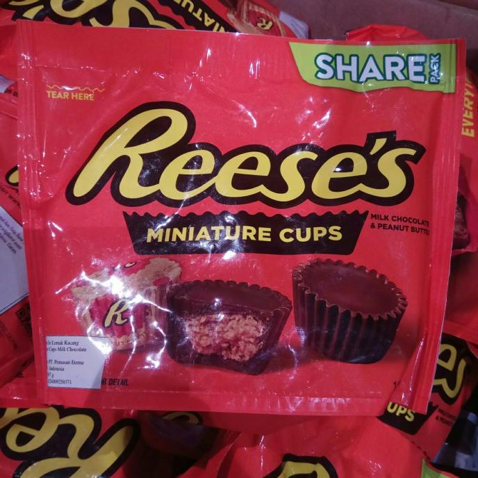 

$$$$] REESE'S MINIATURES CUPS 297 gr/ Milk Chocolate & peanuts Butter