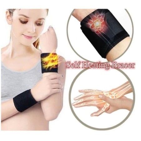 Sabuk Terapi Tangan, Alat Terapi Magnetik  Pergelangan Tangan Hand Band Deker Tangan