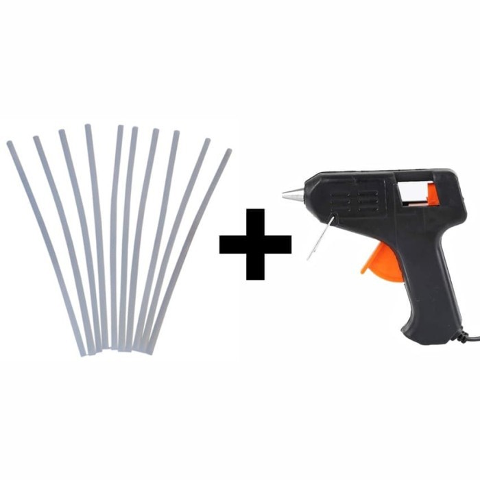

Paket Pistol Lem 10watt + 10pcs Lem Bakar - Hitam